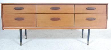 DANISH INSPIRED TEAK WOOD SIDEBOARD CREDENZA