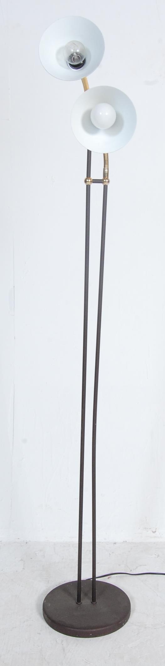 RETRO VINTAGE 20TH CENTURY TWIN HEADED SPOT LAMP