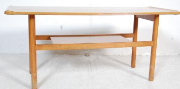 RETRO VINTAGE TEAK WOOD COFFEE TABLE