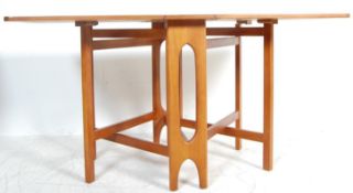 1960’S DANISH INSPIRED TEAK WOOD DROP LEAF DINING TABLE