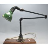 MEK-ELEK - RETRO VINTAGE INDUSTRIAL FACTORY DESKTOP ANGLEPOISE LAMP