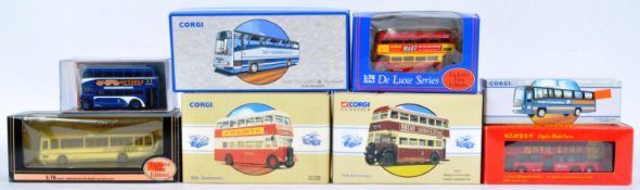 COLLECTION OF ASSORTED DIECAST MODEL BUSES