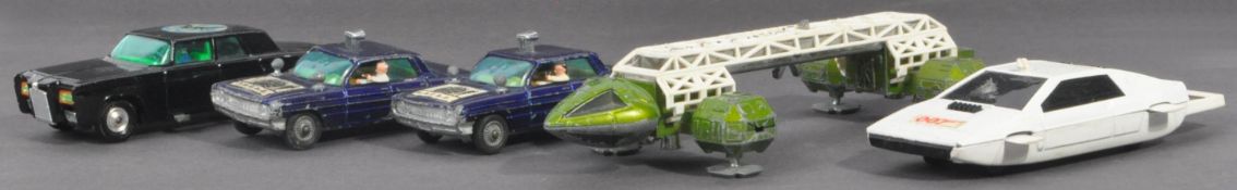 COLLECTION OF CORGI & DINKY TV / FILM RELATED DIECAST