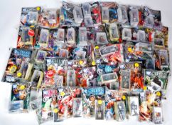 LARGE COLLECTION OF ASSORTED DC COMICS COLLECTIBLE CHESS PIECES