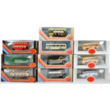 COLLECTION OF X10 EFE 1/76 SCALE DIECAST MODEL BUSES