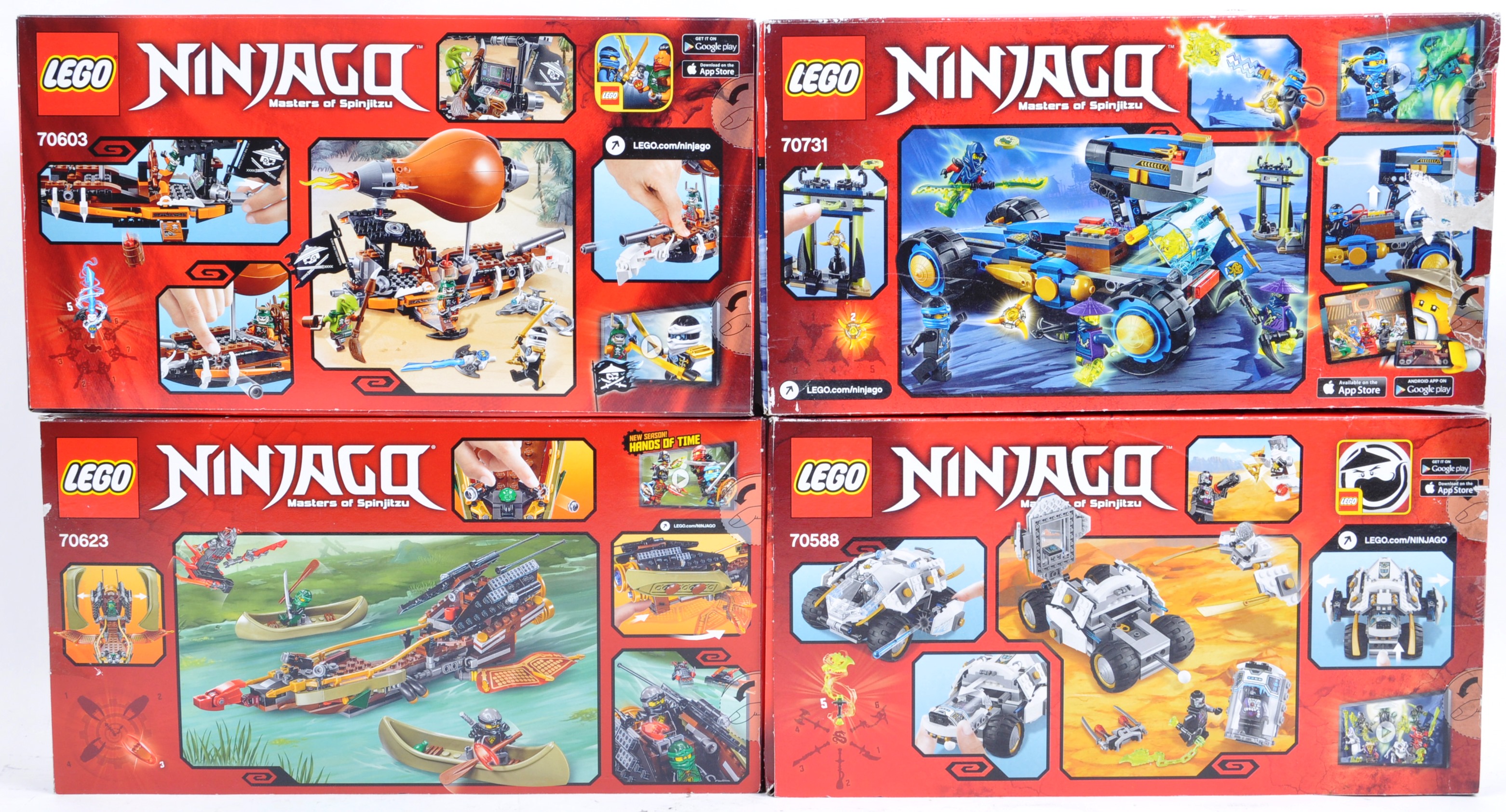 LEGO SETS - NINJAGO MASTERS OF SPINJITZU - Image 4 of 5