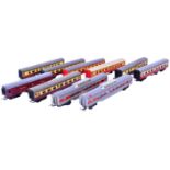 COLLECTION OF VINTAGE TRI ANG MODEL RAILWAY CARRIAGES