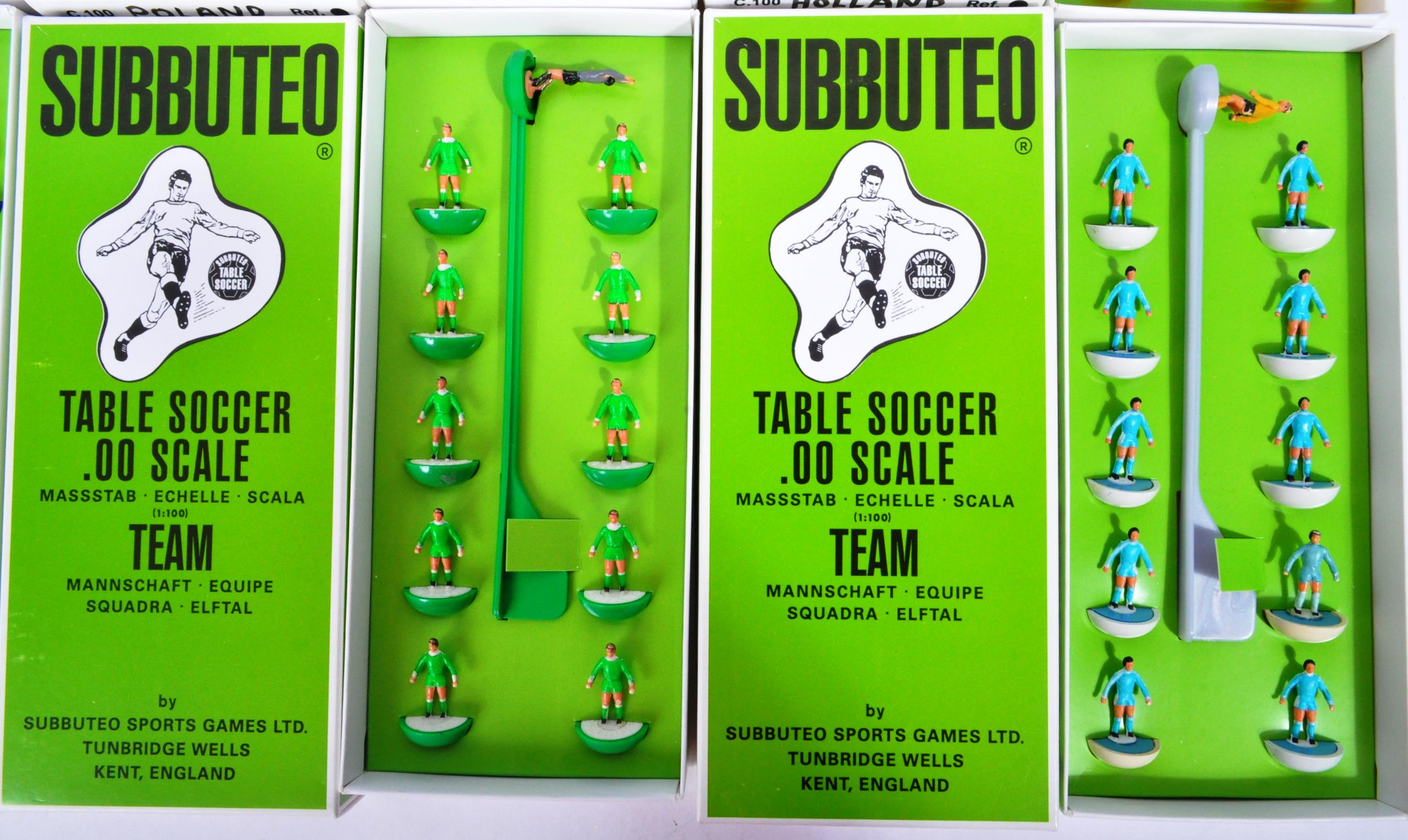 COLLECTION OF X10 ASSORTED VINTAGE SUBBUTEO FOOTBALL TEAMS - Image 2 of 6