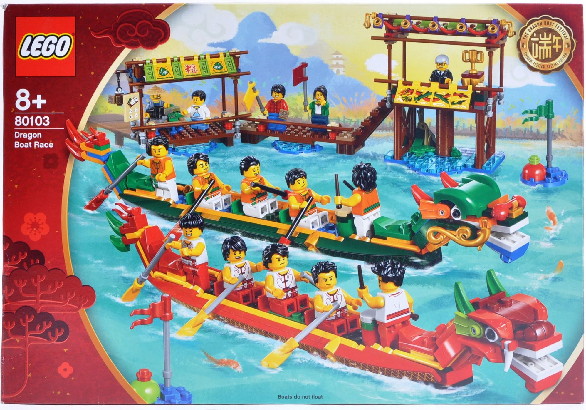 LEGO SET - 80103 - DRAGON BOAT RACE