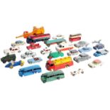 COLLECTION OF ASSORTED VINTAGE DINKY AND CORGI TOYS DIECAST