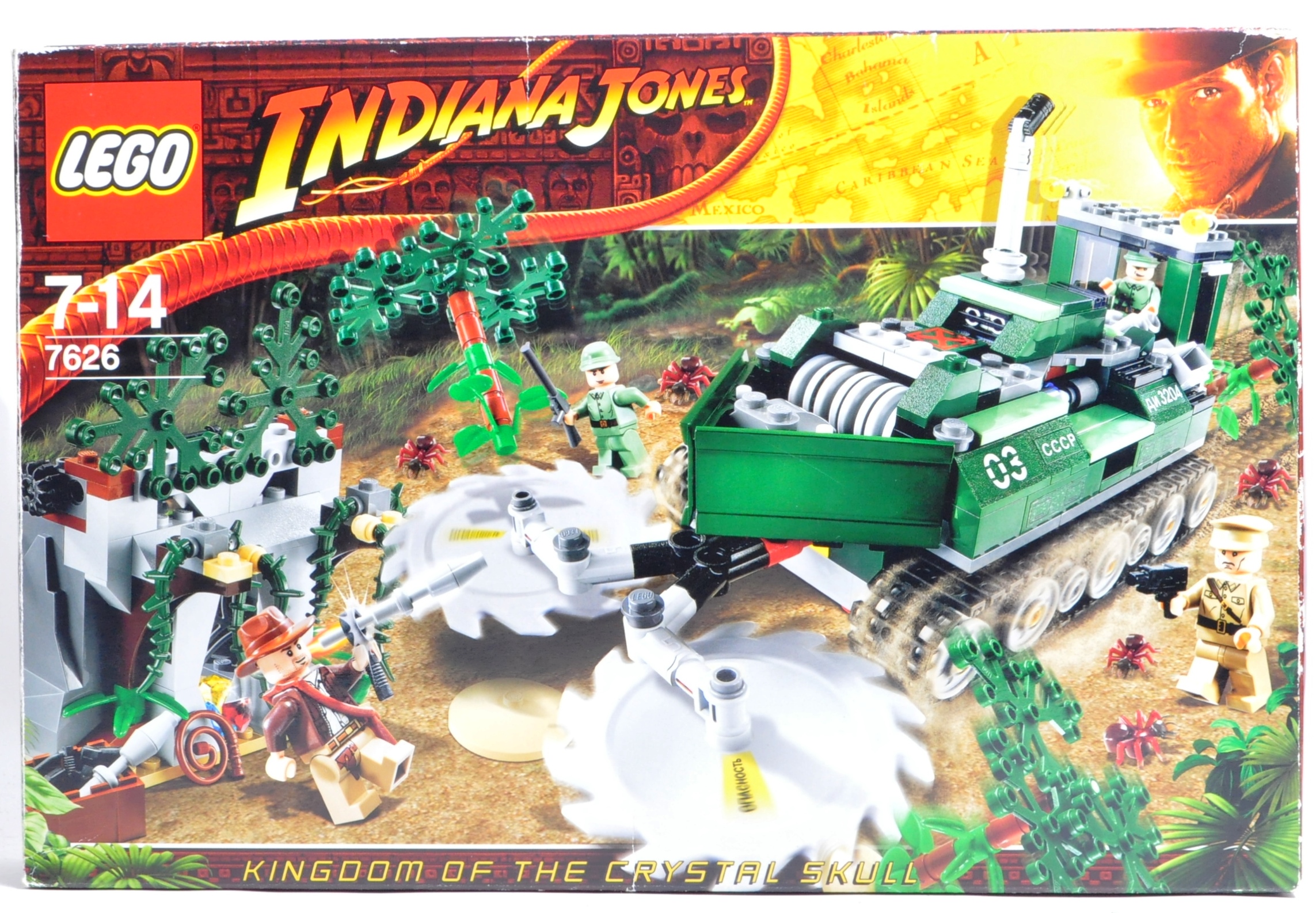 LEGO SET - LEGO INDIANA JONES - 7626 - JUNGLE CUTTER