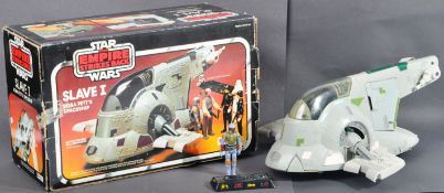 STAR WARS - ORIGINAL VINTAGE PALITY SLAVE 1 ACTION FIGURE PLAYSET