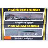 TWO ORIGINAL GRAHAM FARISH N GAUGE MODEL RAILWAY LOCOMOTIVES