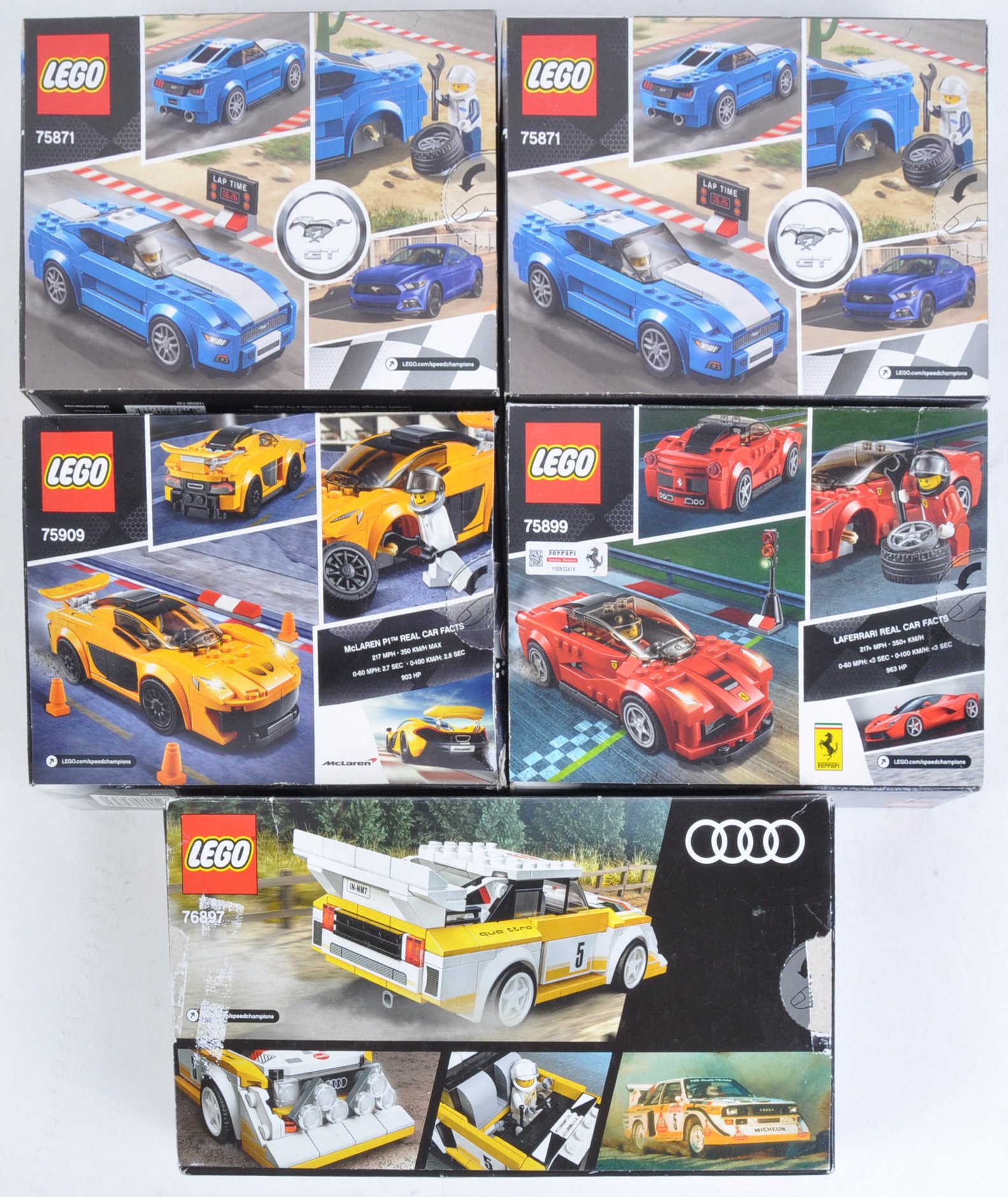 LEGO SETS - LEGO SPEED CHAMPIONS - 76897 / 75871 / 75899 / 75909 - Image 2 of 7