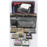 COLLECTION OF SINCLAIR MADE ZX SPECTRUM CONSOLES, GAMES & ACCESSORIES