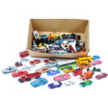 LARGE COLLECTION OF VINTAGE DINKY & CORGI TOYS DIECAST CARS