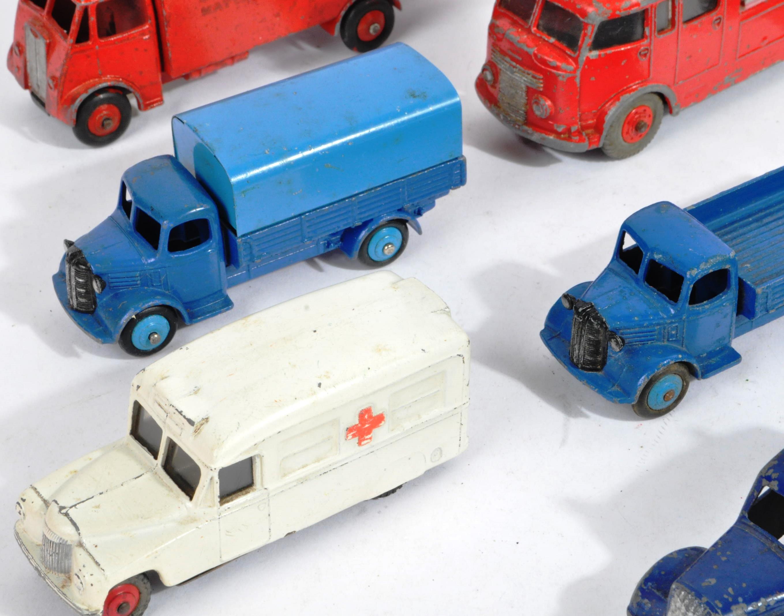 COLLECTION OF X10 VINTAGE DINKY TOYS DIECAST TRUCKS - Image 3 of 8