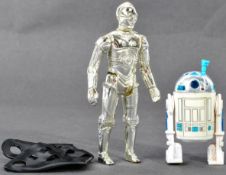 STAR WARS - C3PO & R2D2 PALITOY / KENNER ACTION FIGURES