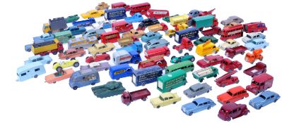 LARGE COLLECTION VINTAGE MATCHBOX LESNEY DIECAST MODELS