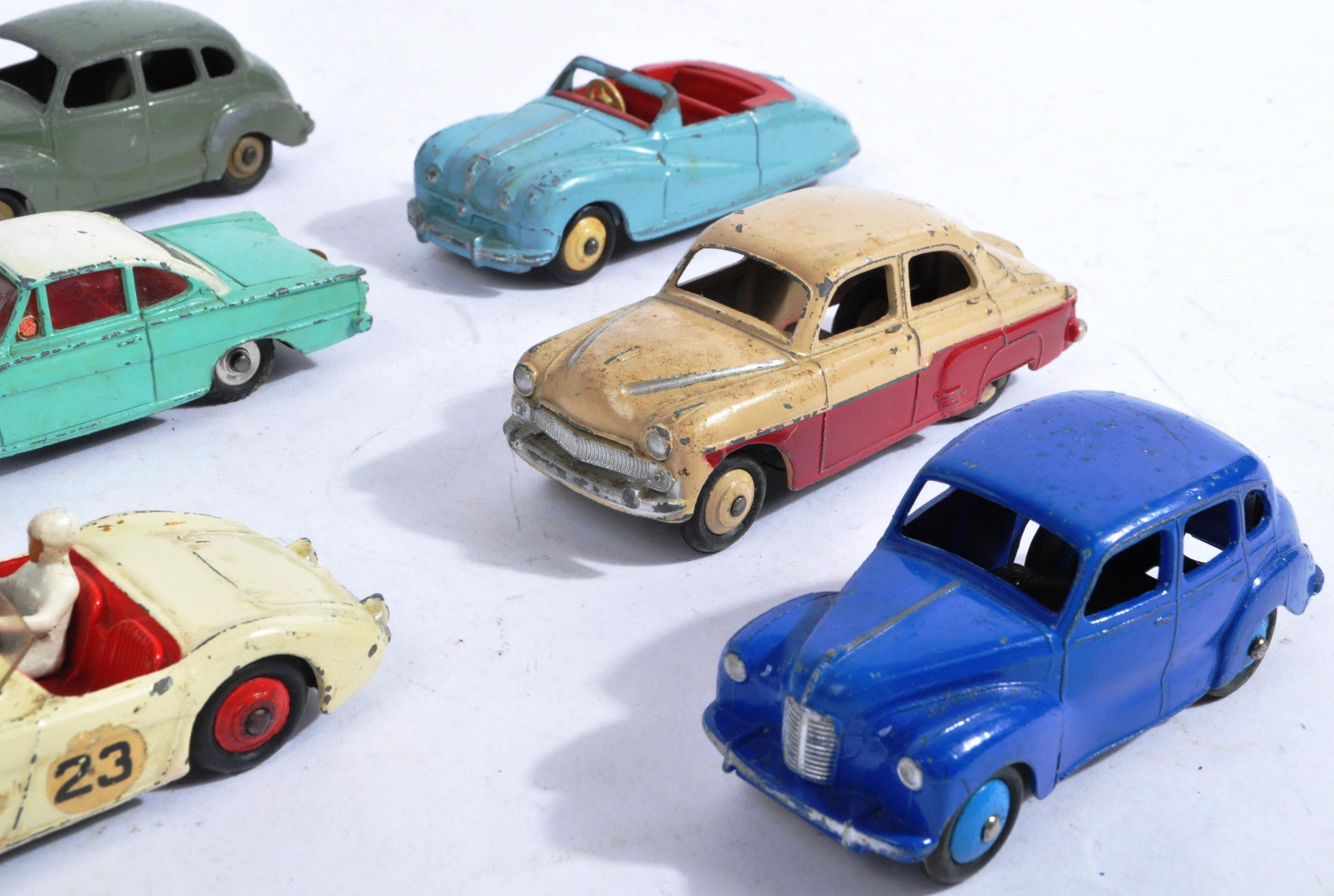 COLLECTION OF X10 VINTAGE DINKY TOYS DIECAST MODEL TRUCKS - Image 3 of 7