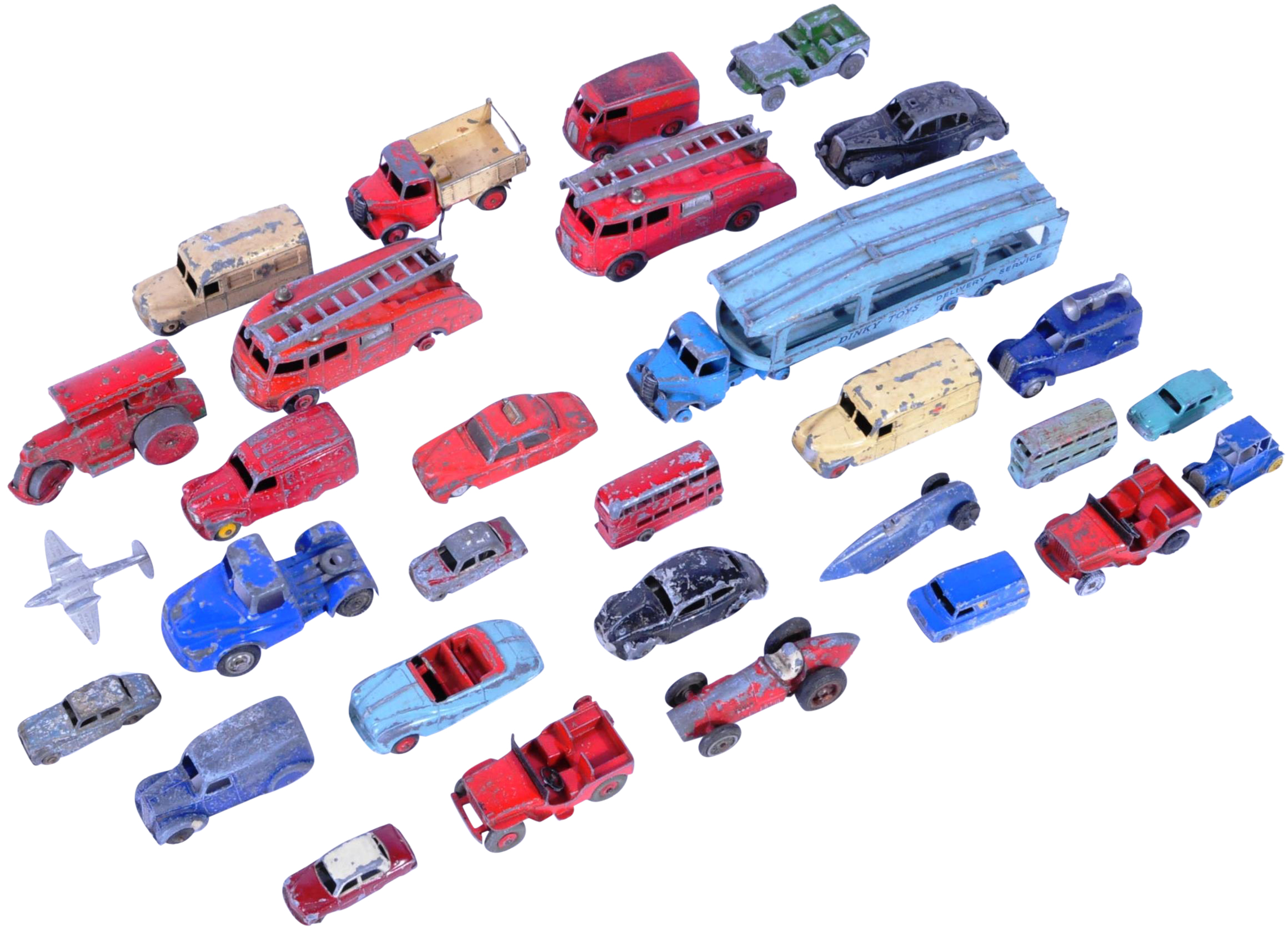 LARGE COLLECTION OF ASSORTED VINTAGE DIECAST MODELS