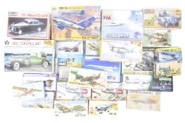 COLLECTION OF X24 ASSORTED PLASTIC MODEL KITS