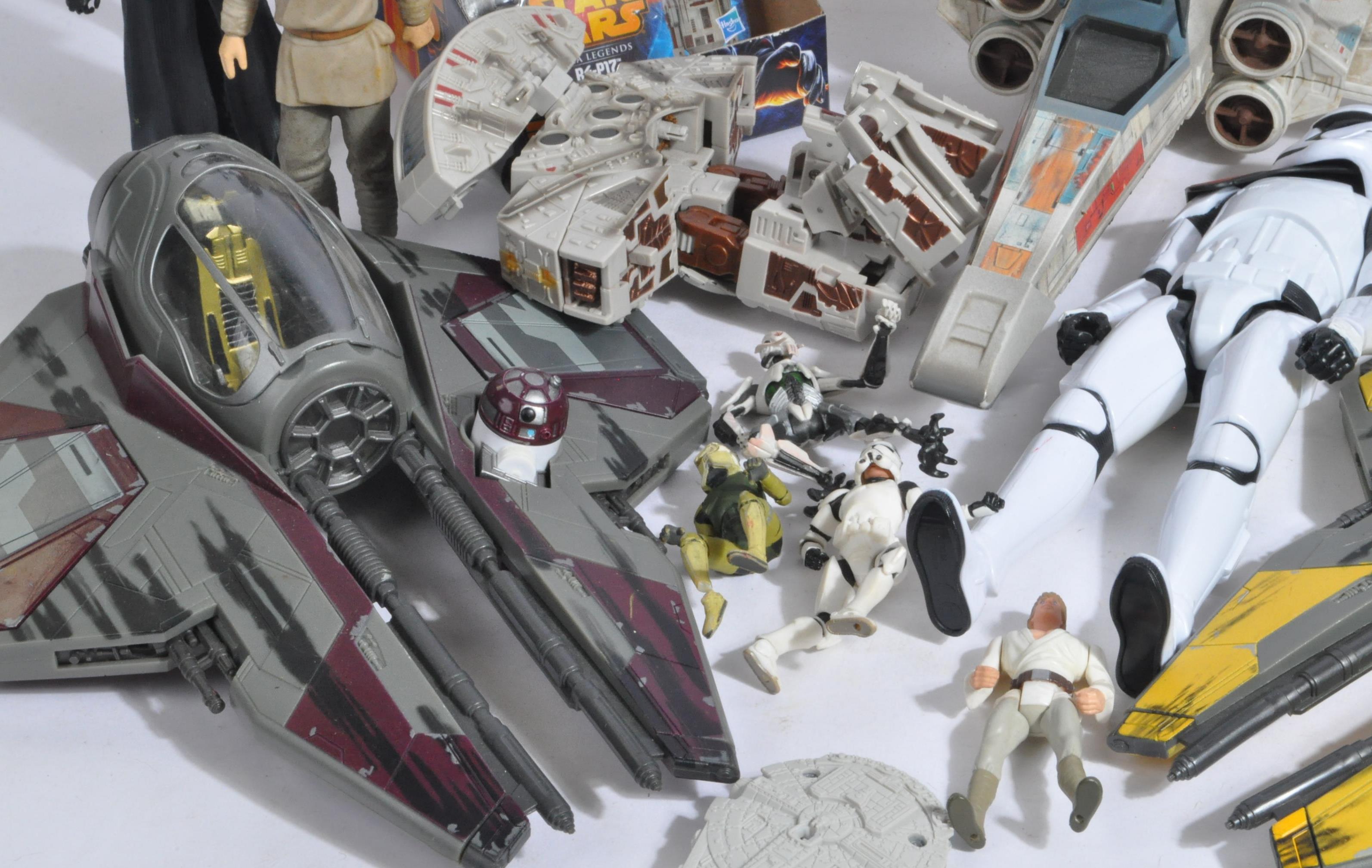 COLLECTION OF ASSORTED STAR WARS ACTION FIGURE PLAY SETS - Image 5 of 7
