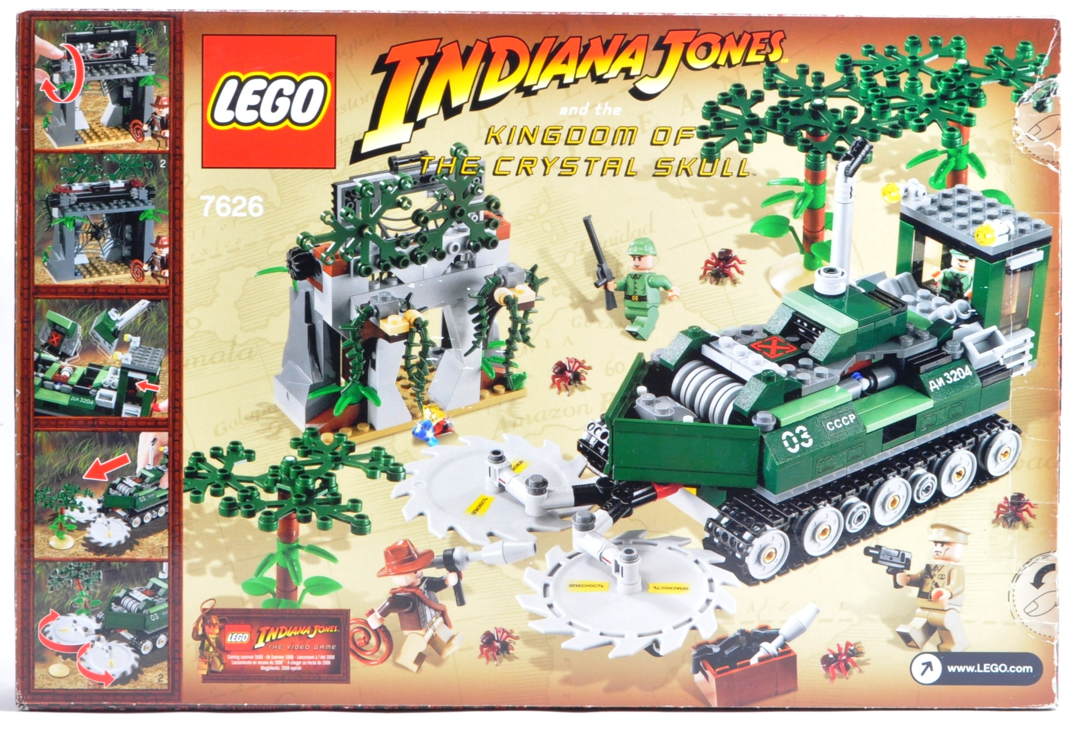 LEGO SET - LEGO INDIANA JONES - 7626 - JUNGLE CUTTER - Image 2 of 4