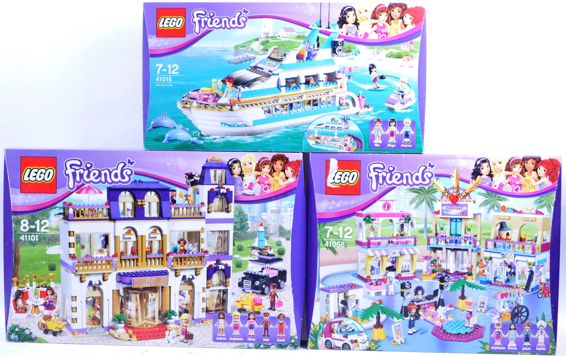 LEGO SETS - LEGO FRIENDS - 41015 / 41058 / 41101