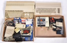 COLLECTION OF COMMODORE MADE CONSOLES, GAMES & ACCESSORIES