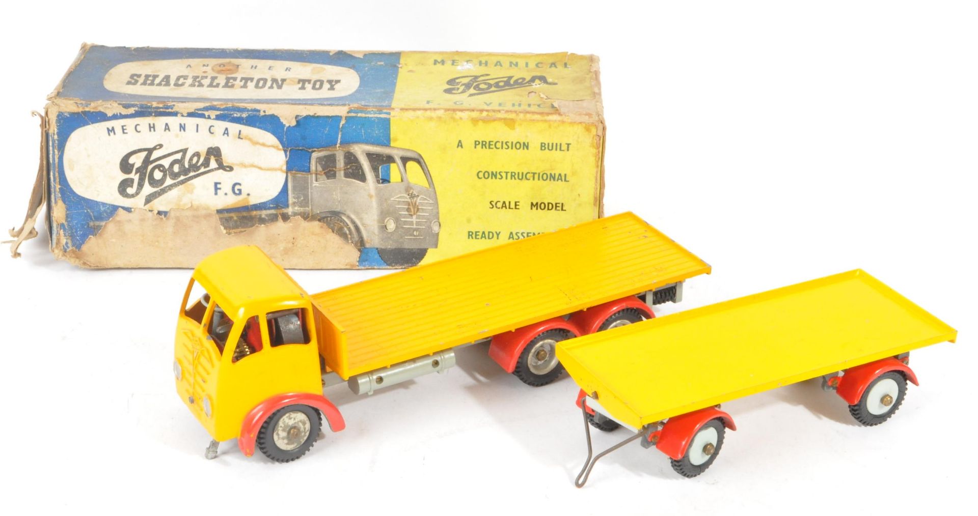 RARE VINTAGE SHACKLETON TOY ' MECHANICAL FODEN ' WORKING MODEL - Image 5 of 24