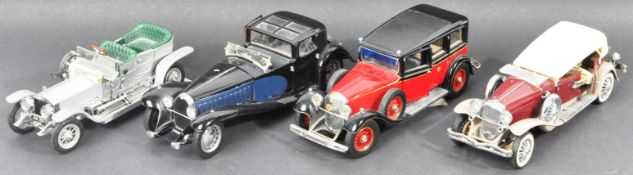 FRANKLIN MINT - COLLECTION OF 1/24 SCALE PRECISION DIECAST MODELS