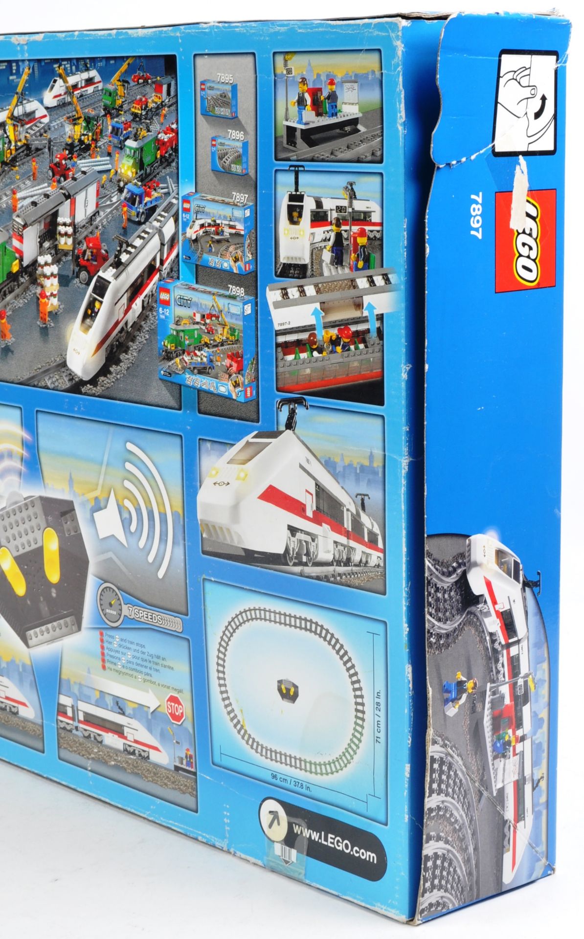 LEGO SET - LEGO CITY - 7897 - PASSENGER TRAIN - Image 3 of 4