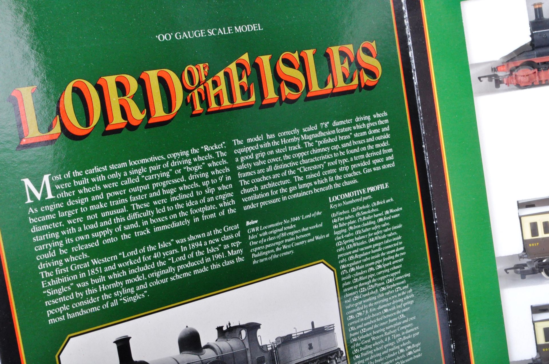 VINTAGE HORNBY RAILWAYS 00 GAUGE LORD OF THE ISLES SET - Image 6 of 6