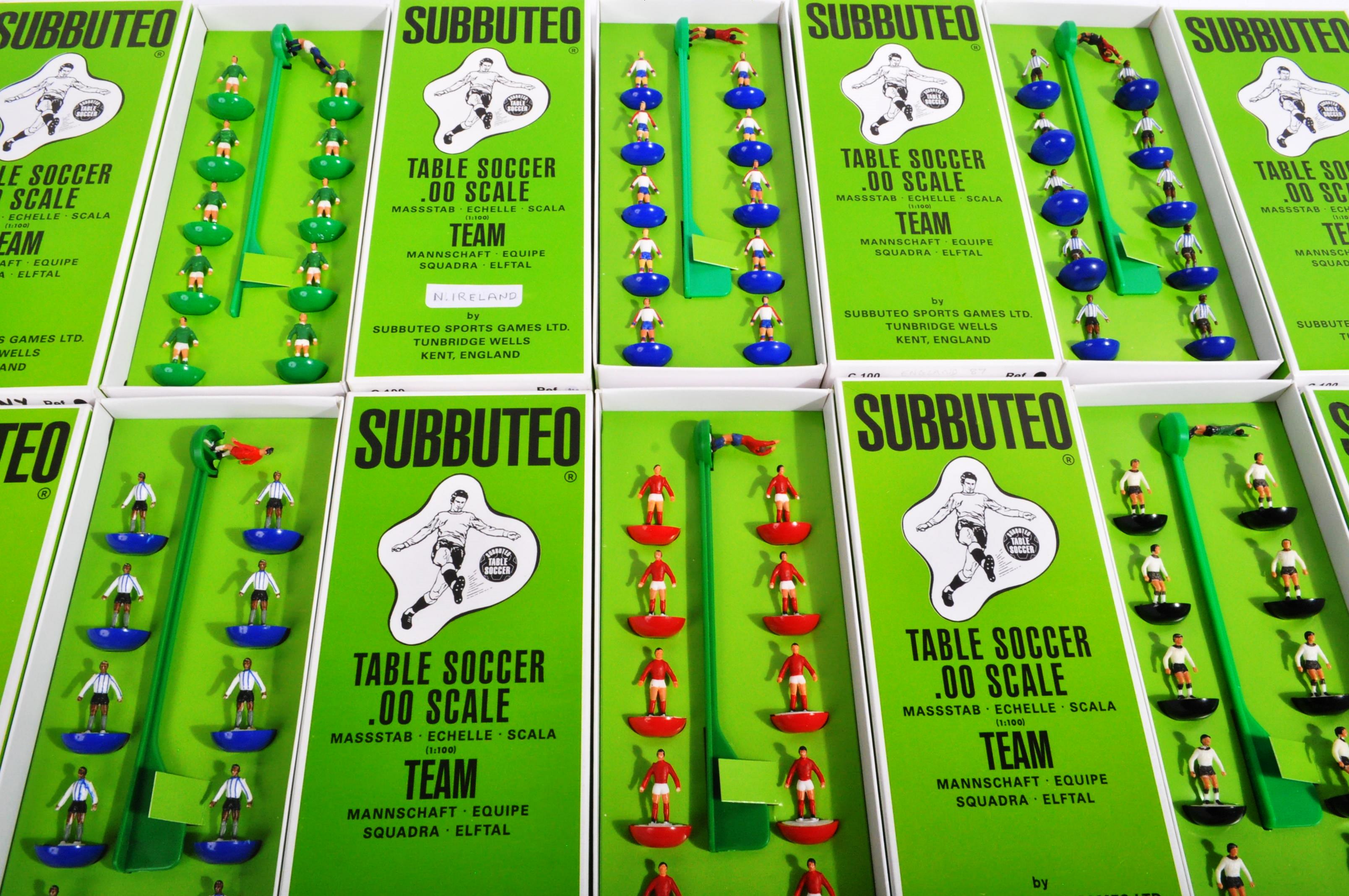 COLLECTION OF X10 ASSORTED VINTAGE SUBBUTEO FOOTBALL TEAMS - Image 3 of 8