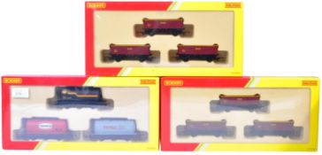 COLLECTION OF HORNBY 00 GAUGE MODEL RAILWAY ROLLING STOCK SETS