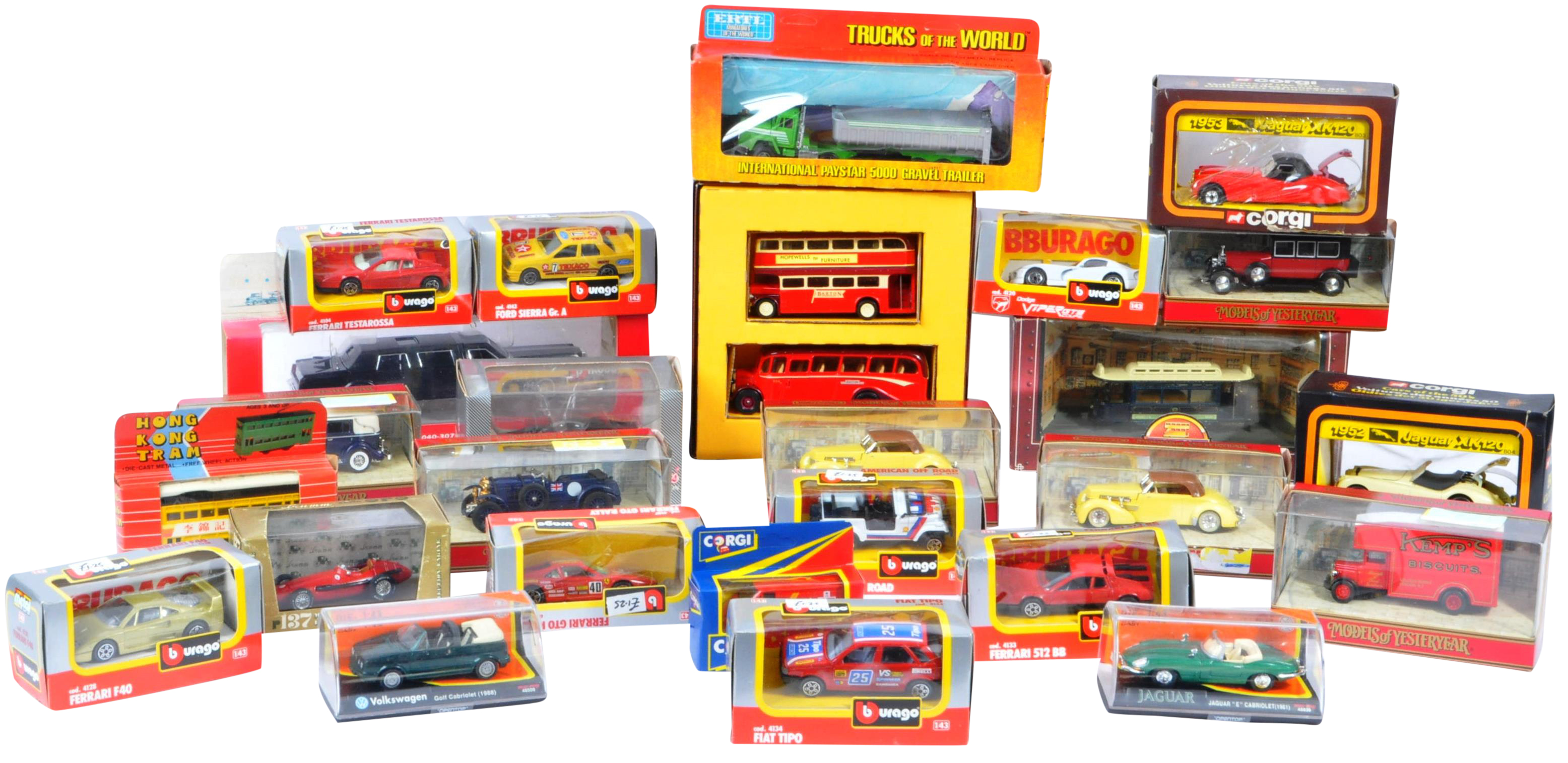 COLLECTION OF ASSORTED DIECASE MODEL CARS AND OTHER VEHICLES