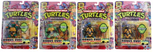 TEENAGE MUTANT NINJA TURTLES - COLLECTION OF 25TH ANNIVERSARY FIGURES