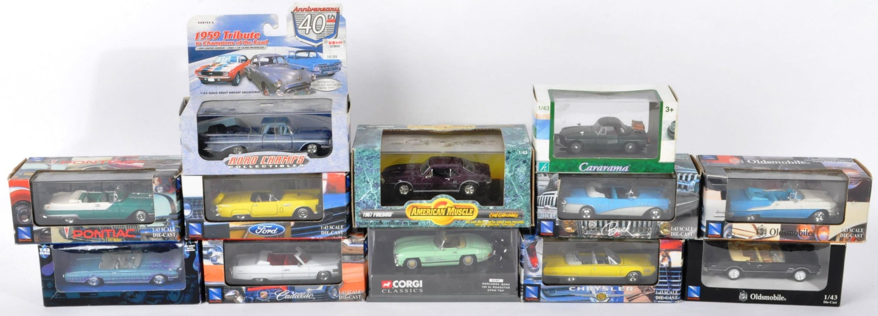 DIECAST - COLLECTION OF 1/43 SCALE PRECISION DIECAST BOXED MODELS