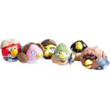 STAR WARS - COLLECTION OF ANGRY BIRDS STAR WARS PLUSH TOYS
