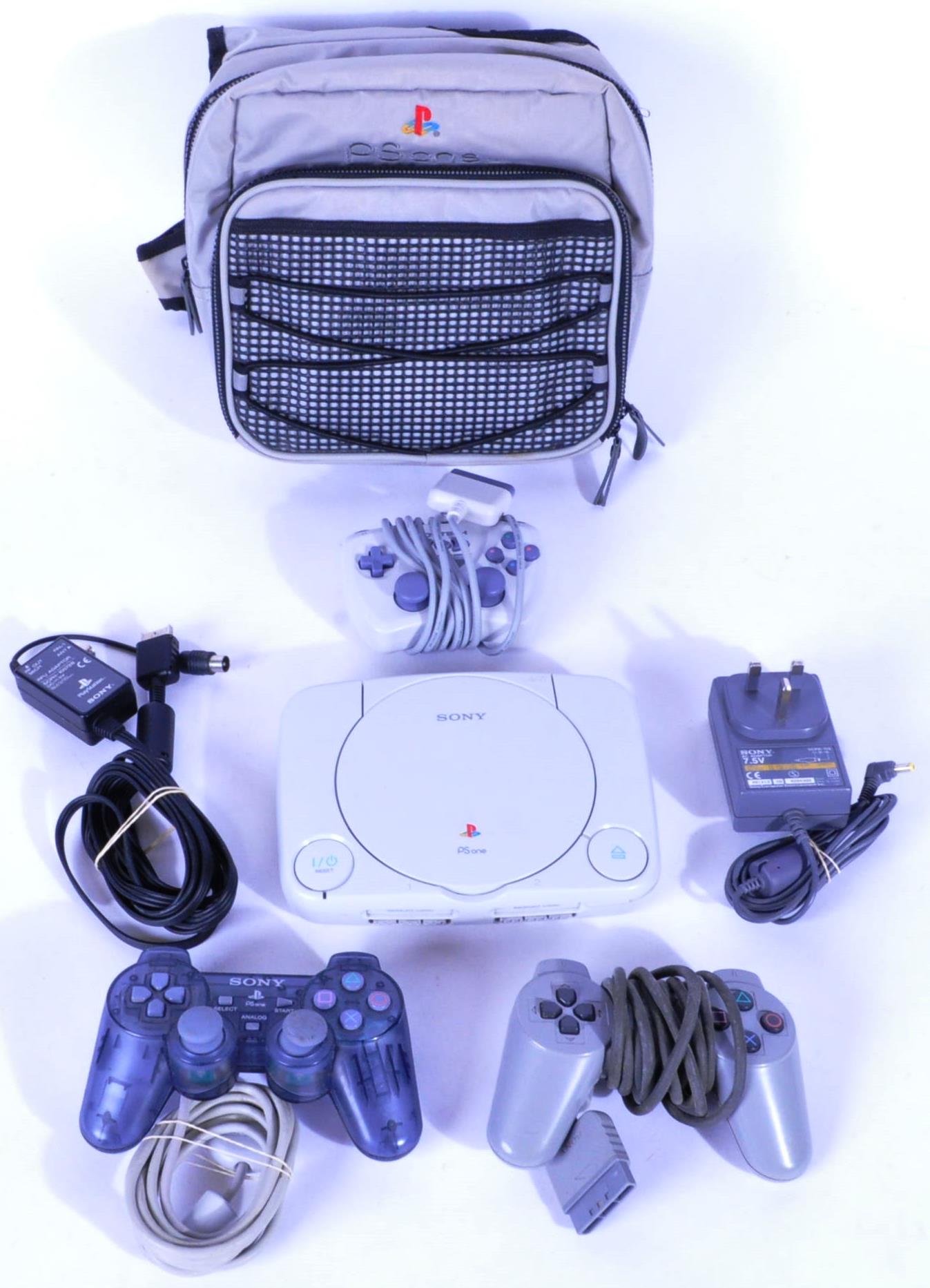 SONY PLAYSTATION ONE SLIM WITH GAMES AND ACCESSORIES