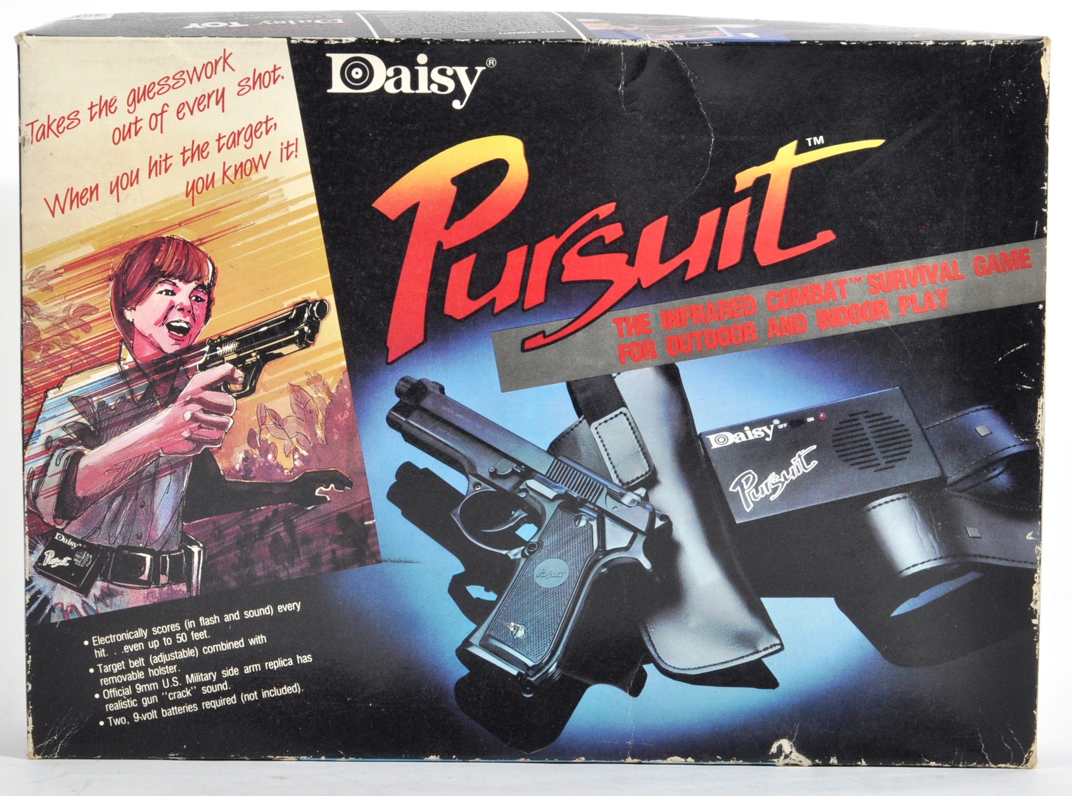 VINTAGE DAISY ' PURSUIT ' INFRARED SURVIVAL GAME - BOXED - Image 6 of 6