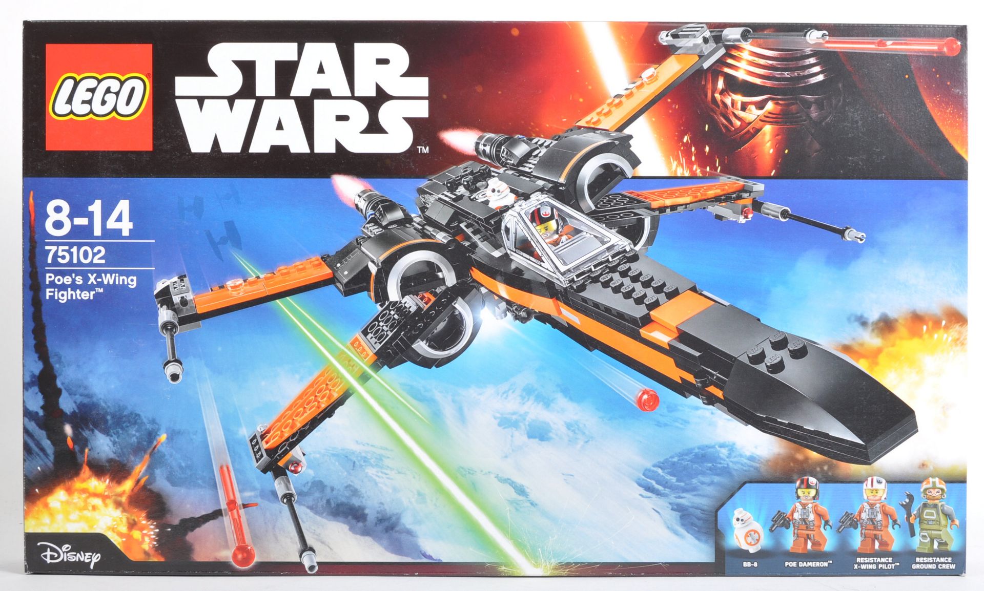 LEGO SET - LEGO STAR WARS - 75102 - POE'S X-WING FIGHTER