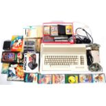 VINTAGE COMMODORE 64 GAMES CONSOLE & GAMES