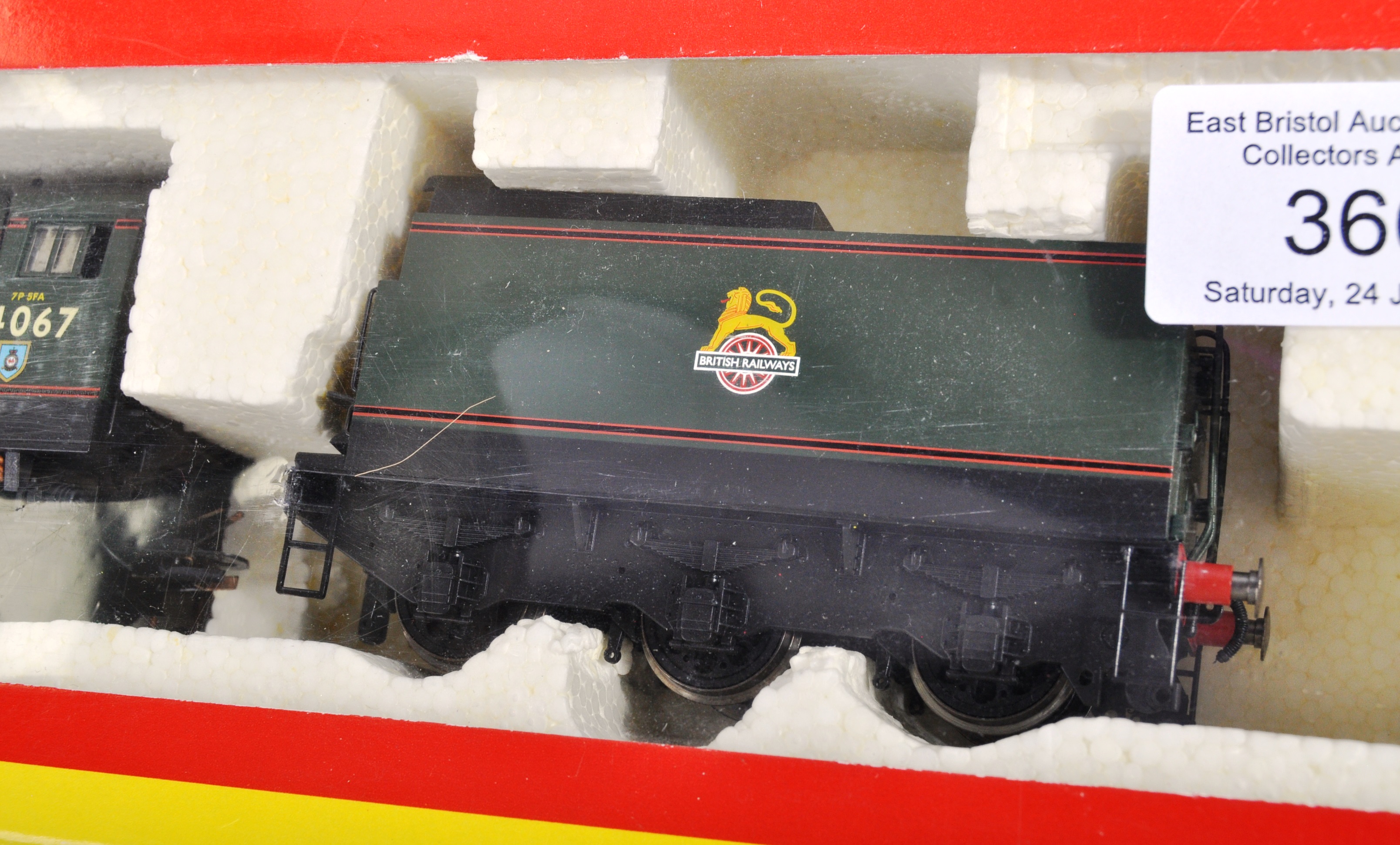 ORIGINAL HORNBY 00 GAUGE MODEL RAILWAY TRAINSET LOCOMOTIVE - Image 3 of 4