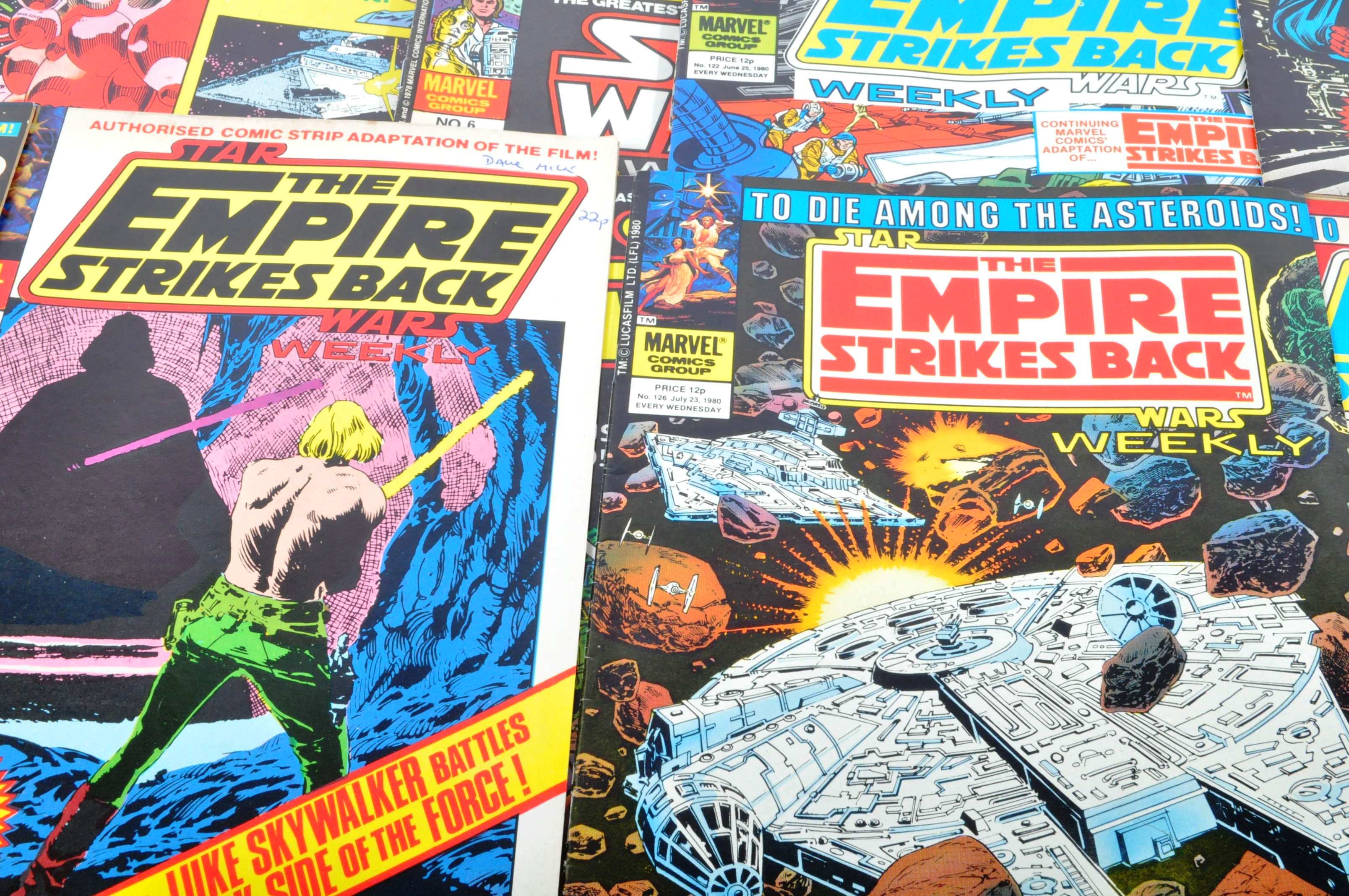STAR WARS - COLLECTION OF MARVEL STAR WARS WEEKLY COMIC BOOKS - Image 8 of 9