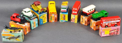 COLLECTION OF X10 ASSORTED MATCHBOX DIECAST MODELS
