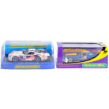SCALEXTRIC - TWO 1/32 SCALE BOXED SLOT RACING CARS