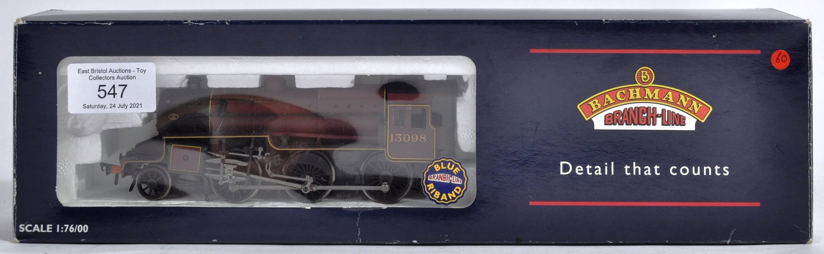 ORIGINAL BACHMANN BRANCH LINE 00 GAUGE MODEL RAILWAY LOCOMOTIVE