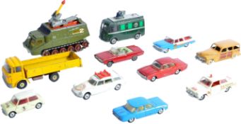 COLLECTION OF VINTAGE DINKY AND CORGI TOYS DIECAST MODELS